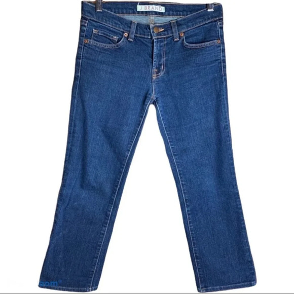 J Brand Blue Jean Cropped  Size 27 Cut #208 - Picture 1 of 8